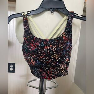 Lululemon Athletica Floral sports bra